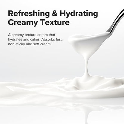 Green Plum Refreshing Cleanser (100Ml, 3.38 Fl.Oz.) with Dynasty Cream Hydrating Face Moisturizer (50Ml, 1.69 Fl.Oz.), Korean Skincare