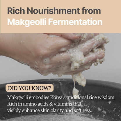 Makgeolli Ritual Set : a Gift of Luxury | Toner, Serum, Moisturizer, Eye Cream | Deep Hydration & Radiance | Korean Skin Care