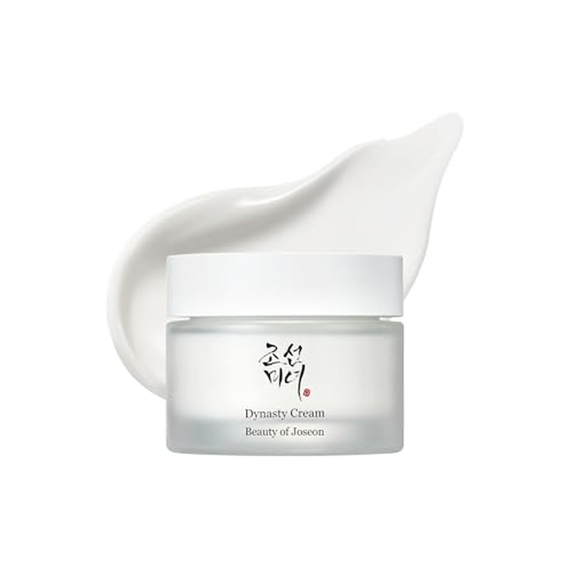 Green Plum Refreshing Cleanser (100Ml, 3.38 Fl.Oz.) with Dynasty Cream Hydrating Face Moisturizer (50Ml, 1.69 Fl.Oz.), Korean Skincare