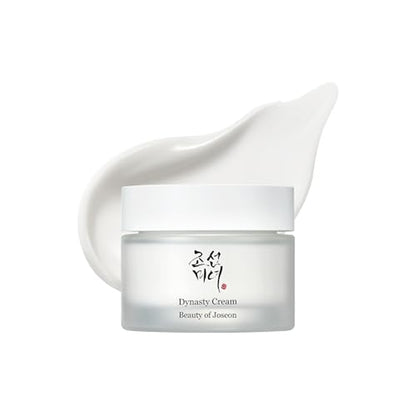 Green Plum Refreshing Cleanser (100Ml, 3.38 Fl.Oz.) with Dynasty Cream Hydrating Face Moisturizer (50Ml, 1.69 Fl.Oz.), Korean Skincare